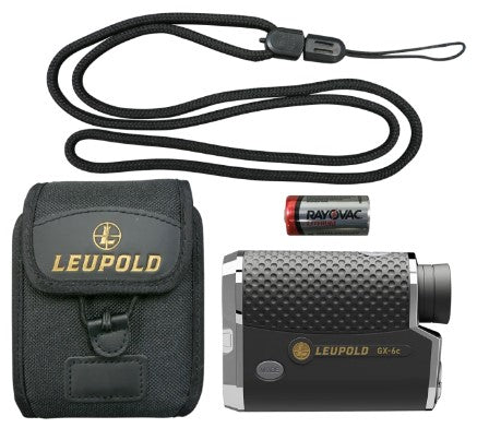 LEUPOLD RANGEFINDER GX-6C GOLF CHROME/BLACK