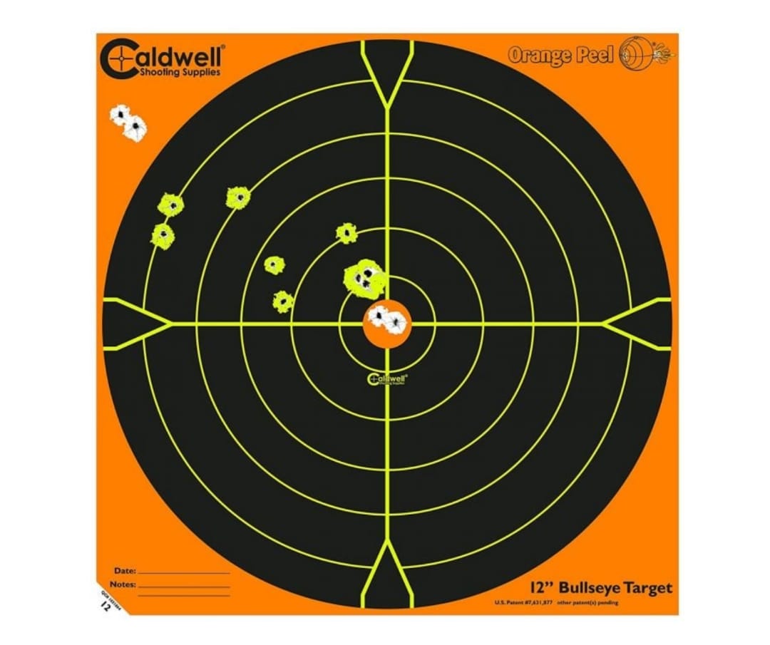 CALDWELL ORANGE PEEL TARGET 8" BULLSEYE (5)