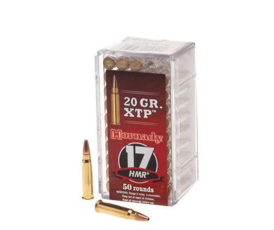 AMMO 17HMR 20GR HORNADY XTP (50)