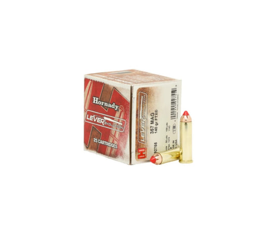 AMMO 357MAG 140GR HORNADY FTX LEVER (25)