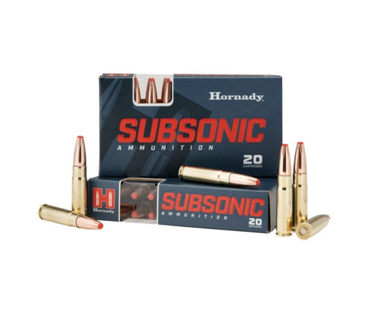 AMMO 300 BLACKOUT 190GR HORNADY SUB-X