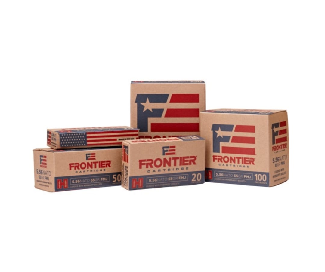 AMMO 223REM 55GR HORNADY FRONTIER HP