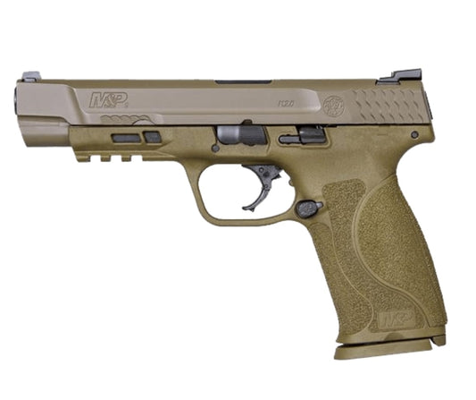 PISTOL 9MMP SMITH & WESSON M&P 5" 2.0 FDE