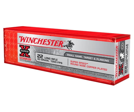 WINCHESTER AMMO 22LR 40GR SUPER-X RN (100)