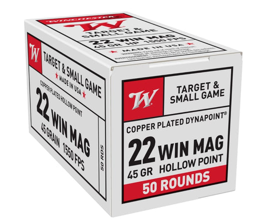 WINCHESTER AMMO 22MAG 45GR DYNAPOINT (50)